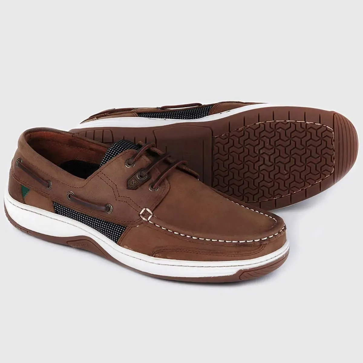 DUBARRY Men's Regatta Deck Shoes - Donkey Brown