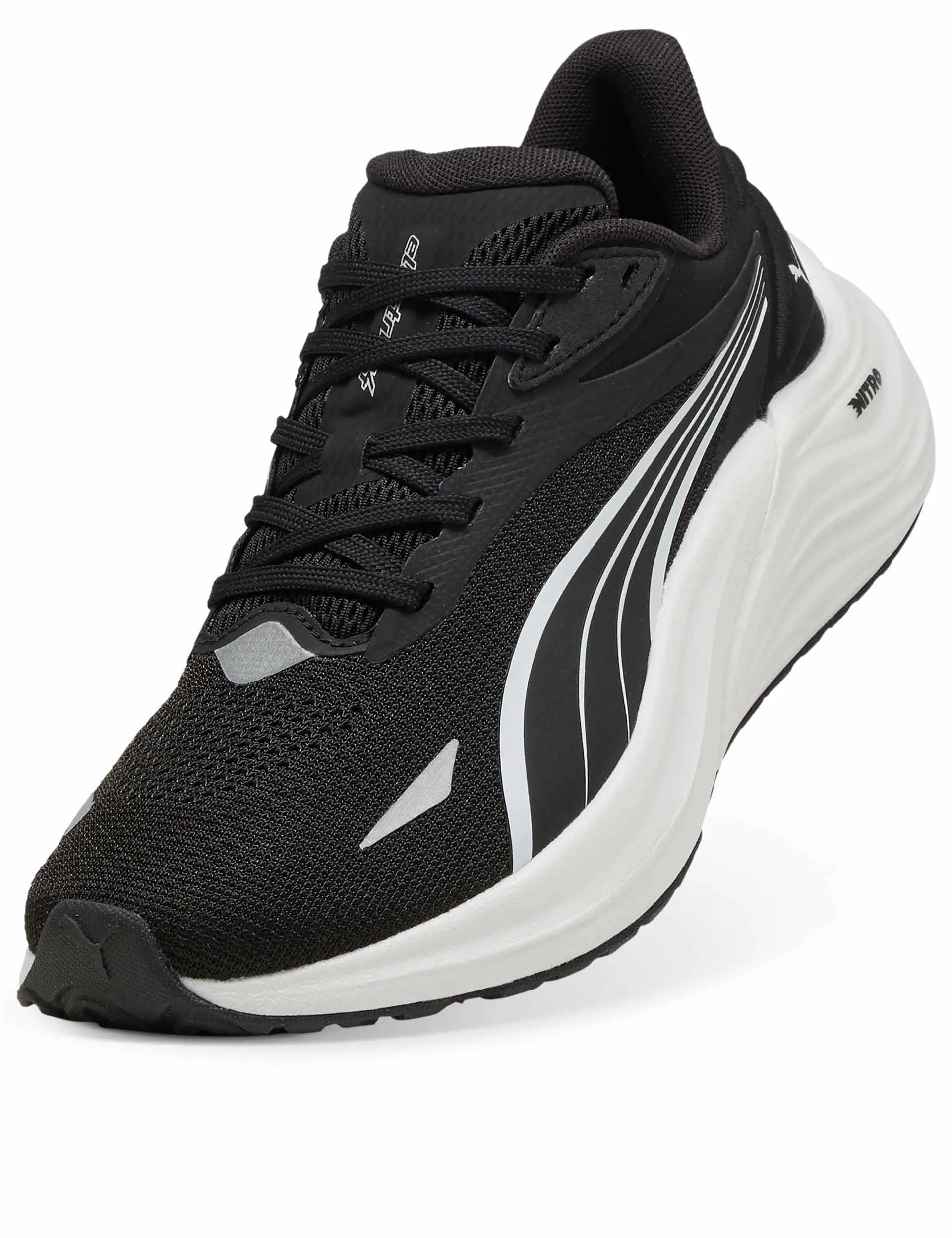 Electrify NITRO 4 Running Shoes - Black/White