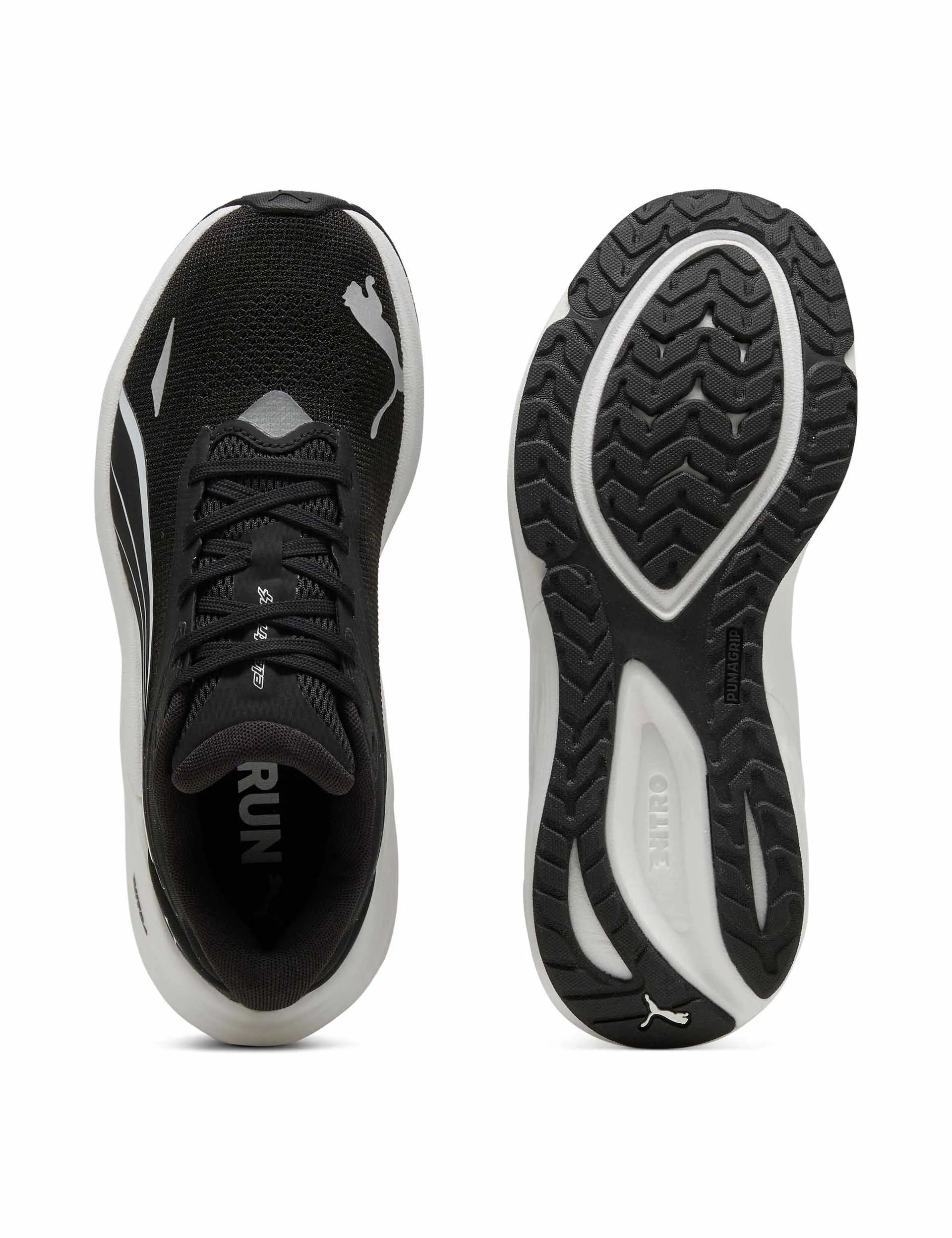 Electrify NITRO 4 Running Shoes - Black/White