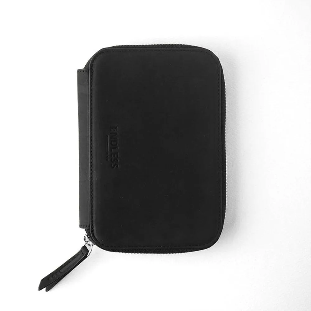 Endless Stationery Pen Case (5 Slots) - Companion Leather Pouch