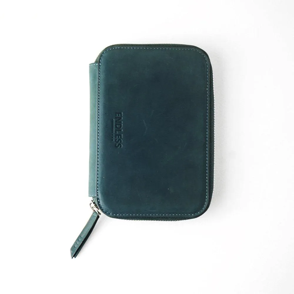 Endless Stationery Pen Case (5 Slots) - Companion Leather Pouch