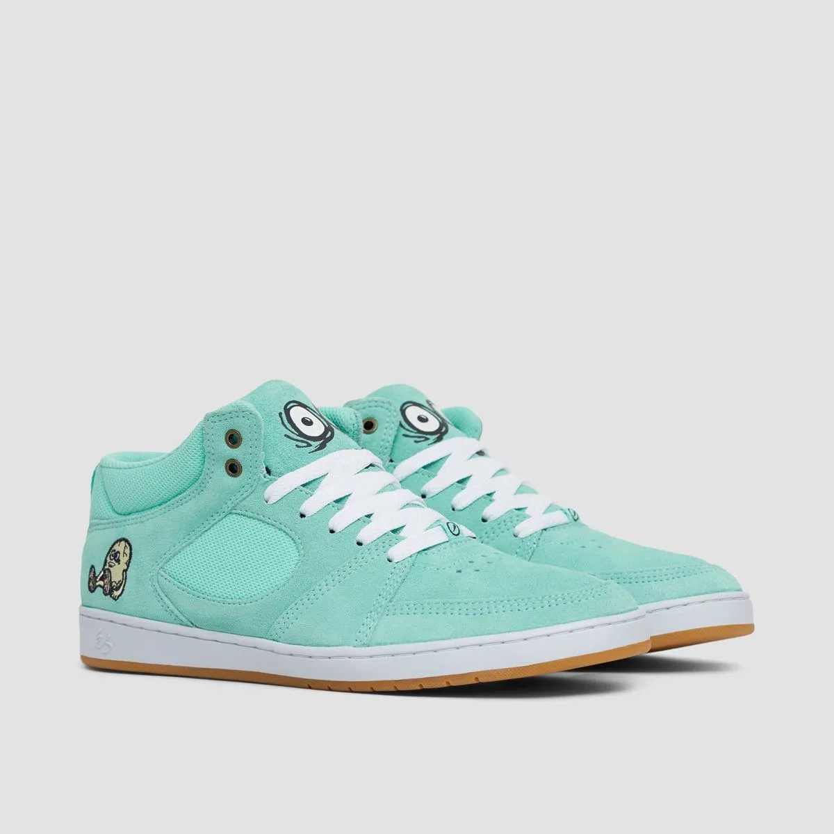 eS X Heroin Eggcell Accel Slim Mid Shoes - Aqua