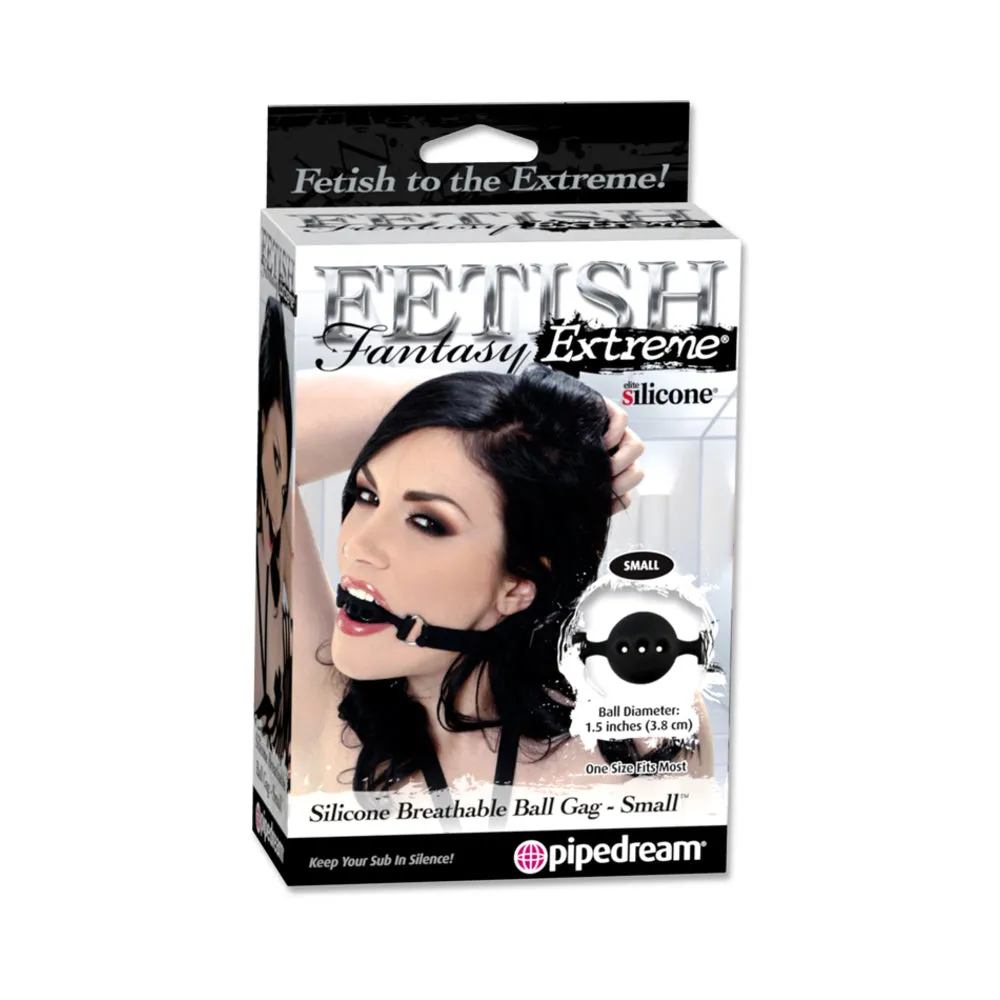 Fetish Fantasy Extreme Silicone Breathable Ball Gag - Small