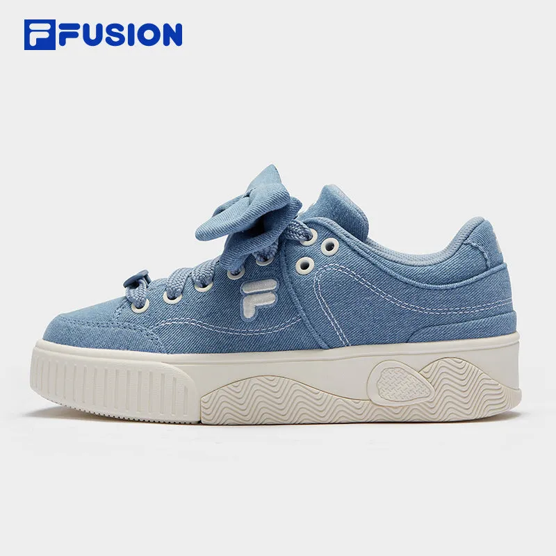 FILA FUSION FUSION STACK Women Skate Shoes in Off White / Blue / Brown