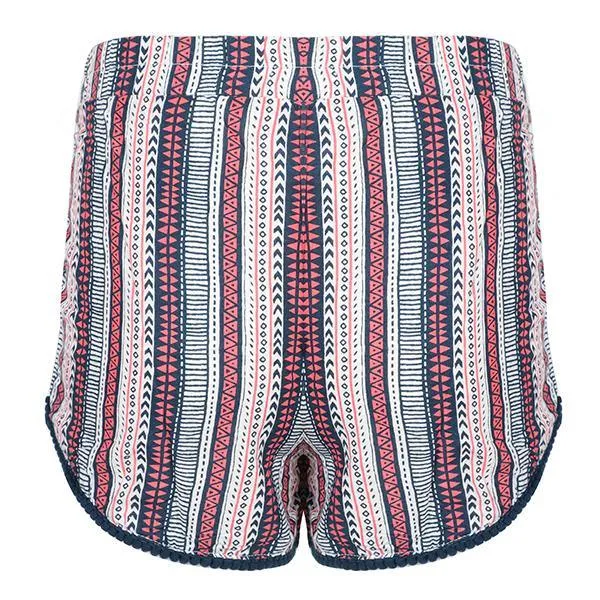 GIRLS MULTICOLORED TRIBAL PRINT SHORTS