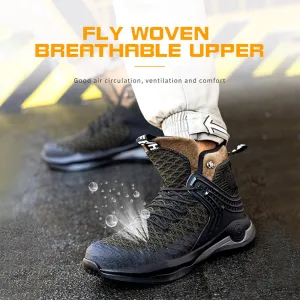 High-top Safety Shoes Construction Protective Footwear