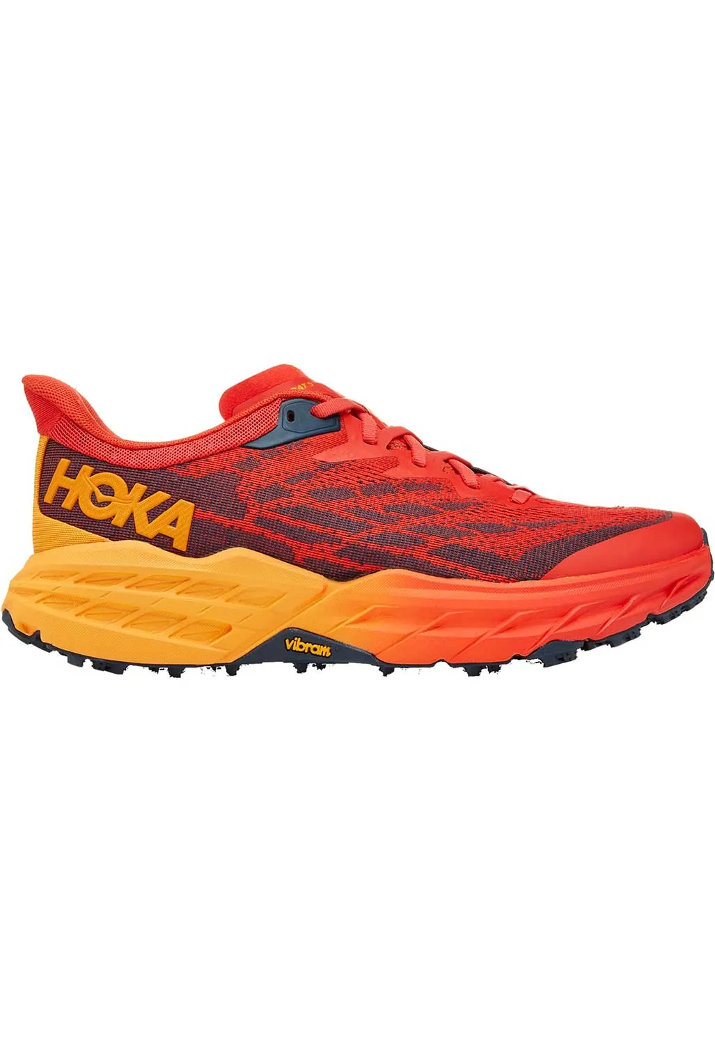 Hoka Speedgoat 5 Men's Trail Shoes - Fiesta/Radiant Yellow