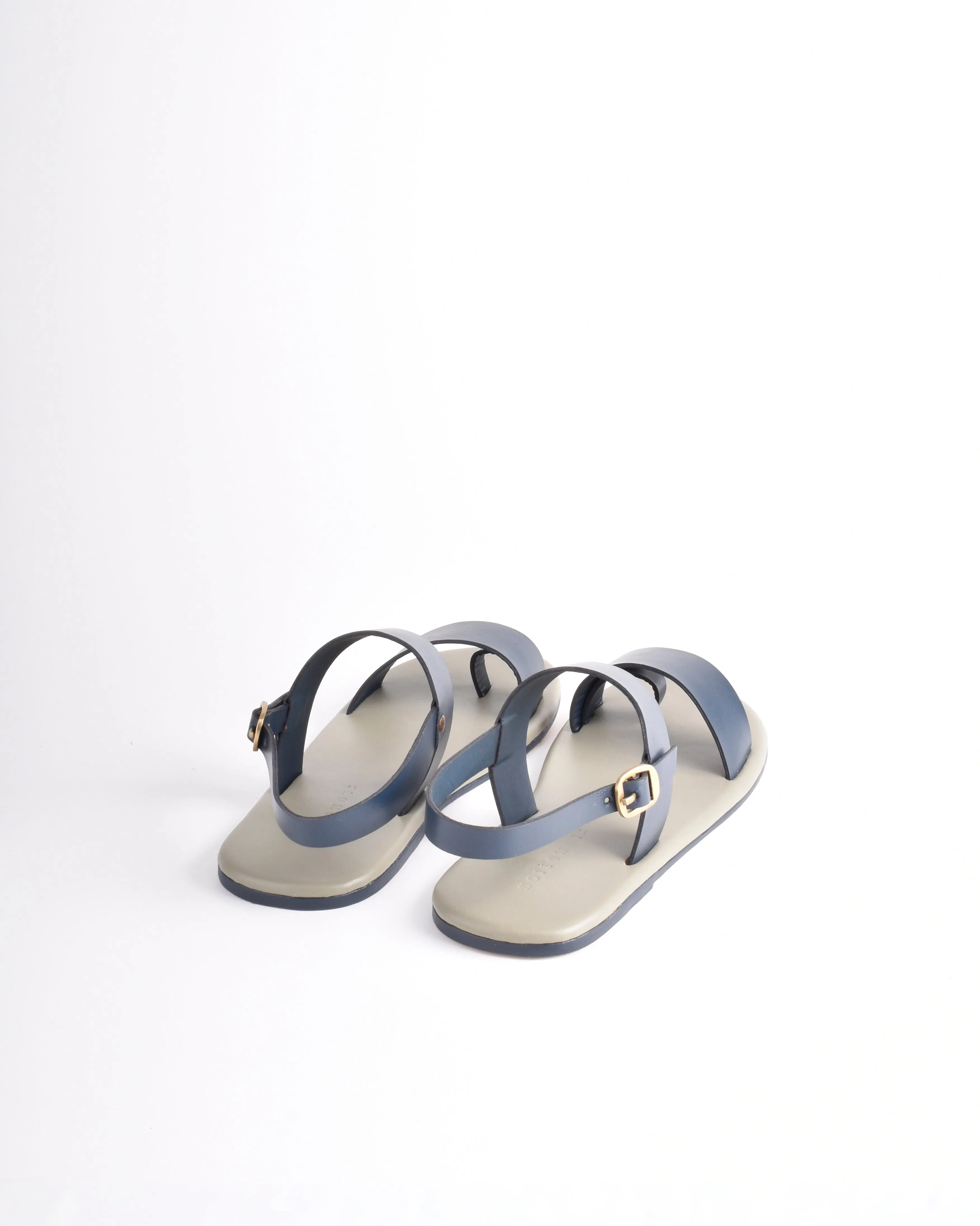 Horizontal Dual Strap Sandals