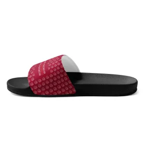 Humble Sportswear™ Men’s Carmine Red Slides Sandals