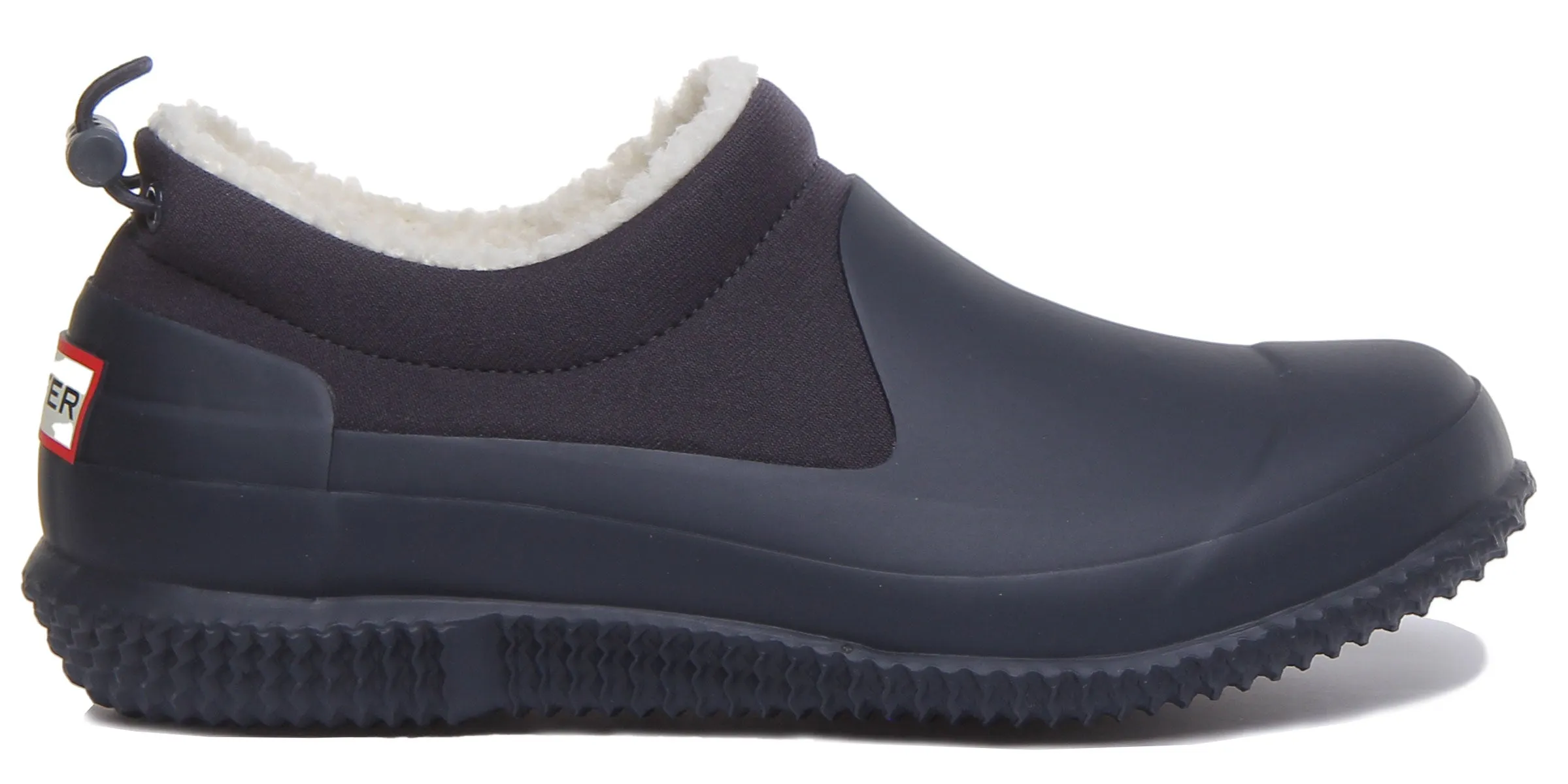 Hunter Sherpa Shoes In Navy For Women