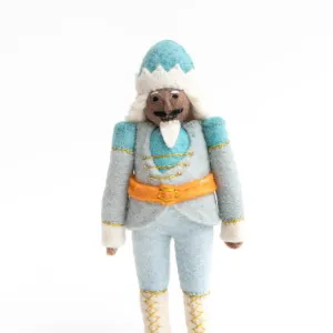 Icy Blue Nutcracker Ornament