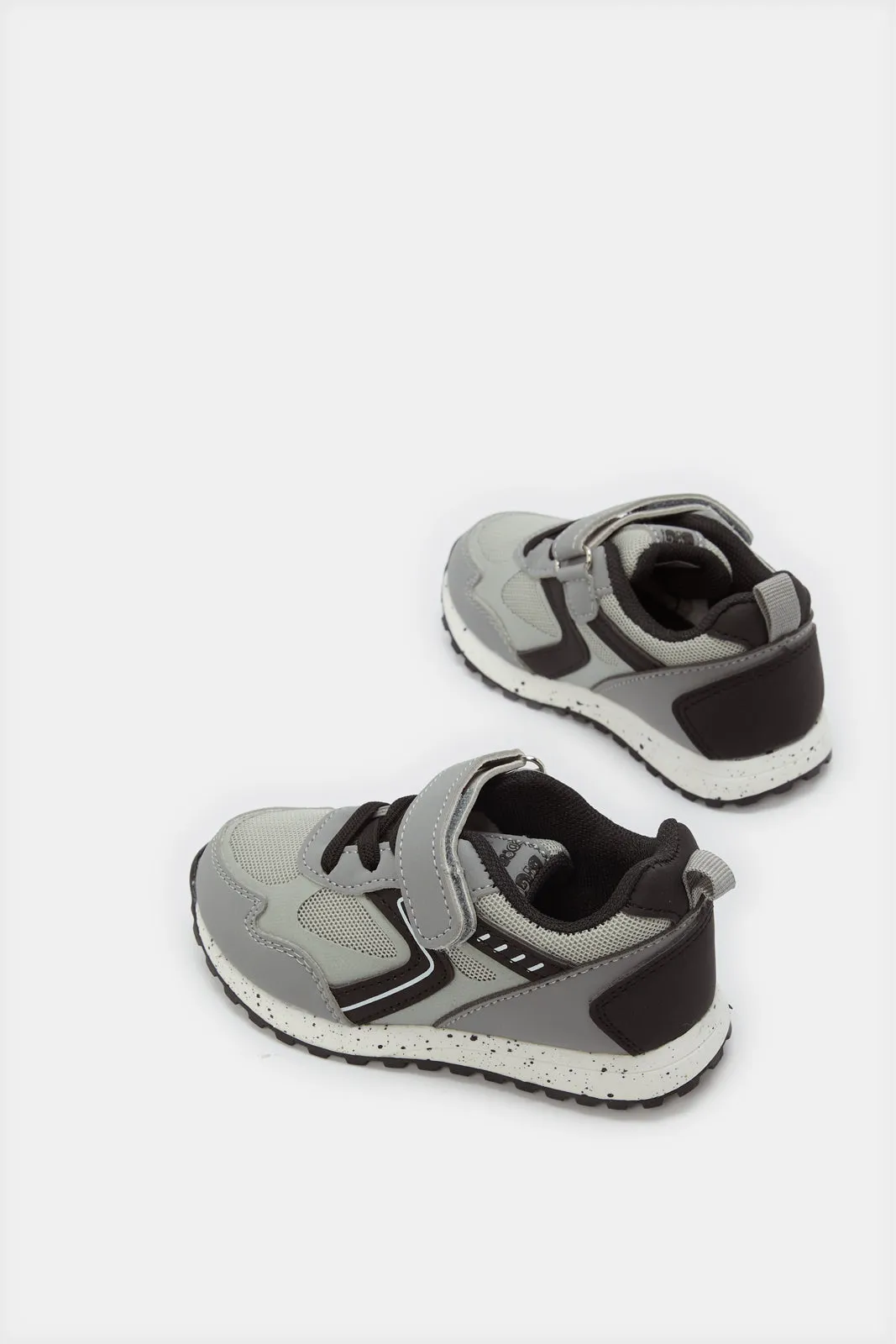 Infant Boys Grey Multi-Piece Slim Runner