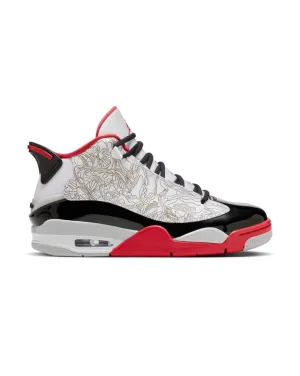 Jordan Dub Zero - White / Black / Neutral Grey / True Red