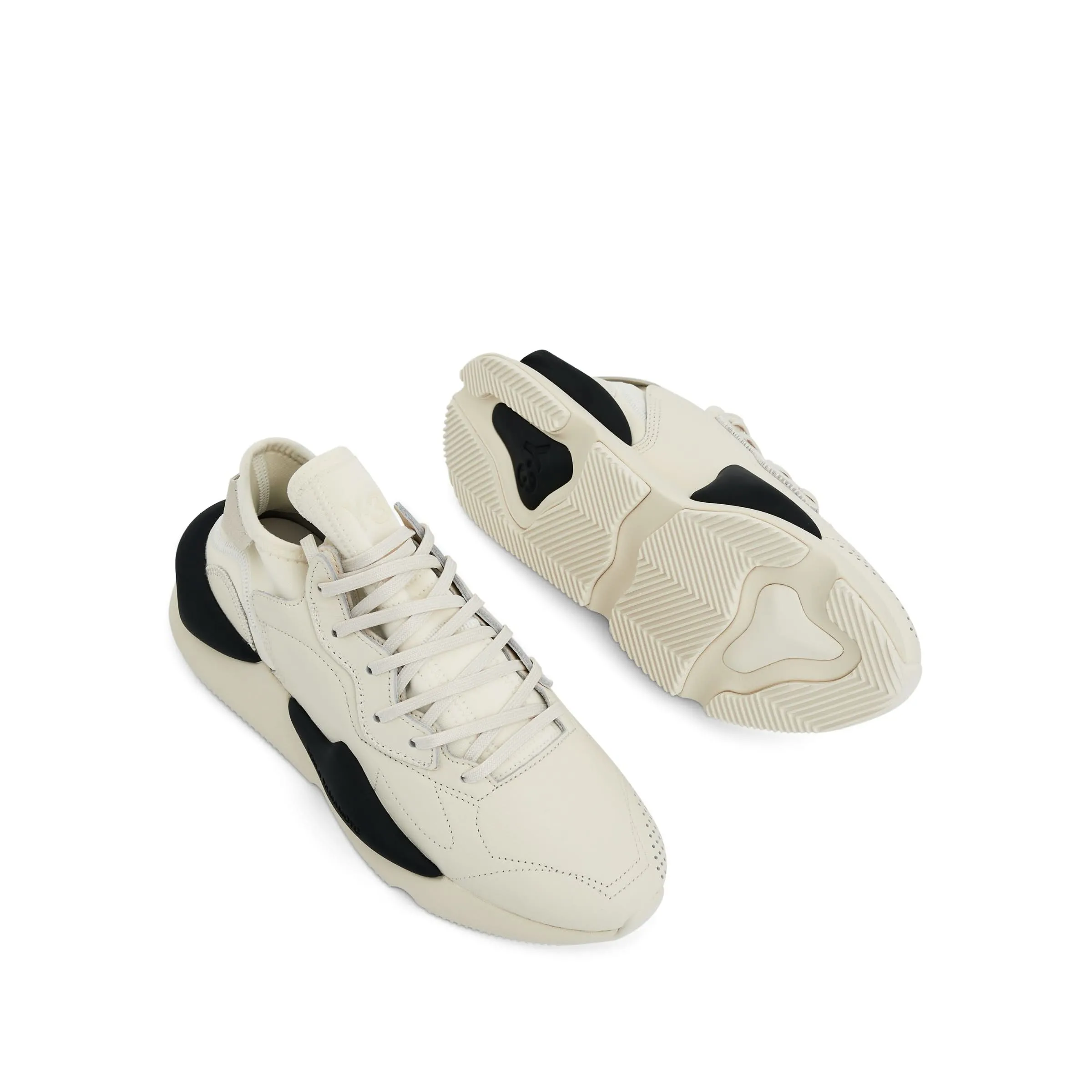 Kaiwa Sneaker in Cream White/Black