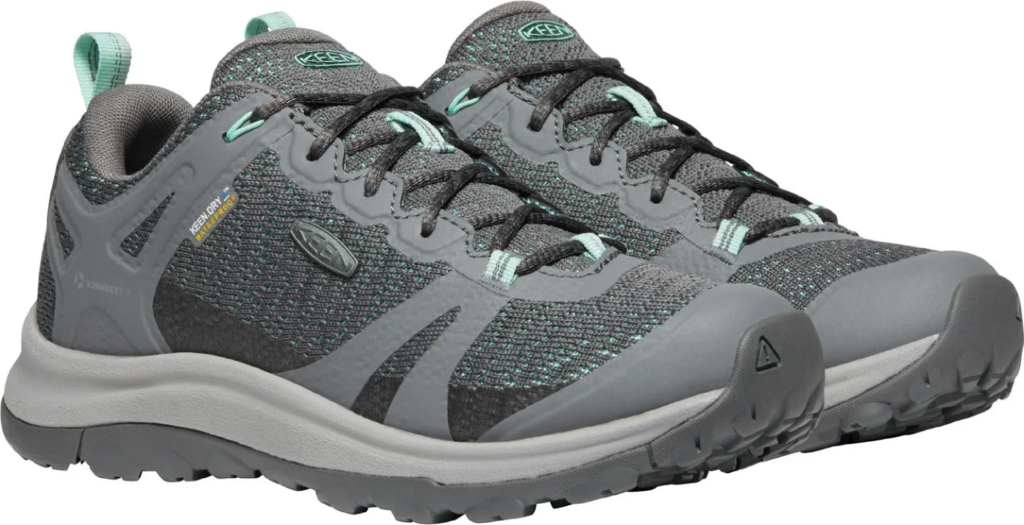 'Keen Outdoor' Women's Terradora II Low WP Hiker - Steel Grey / Ocean Wave