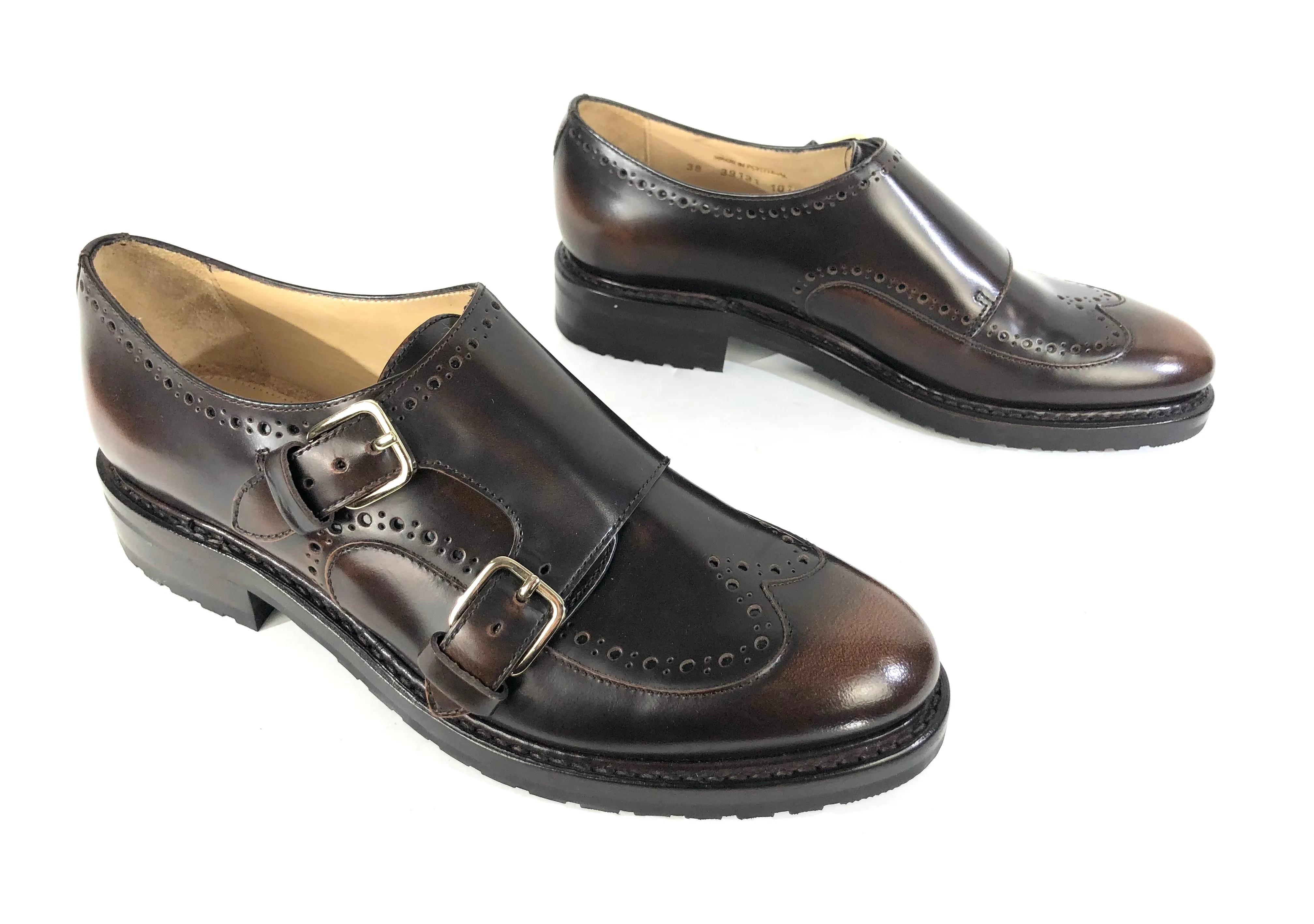 Leather Platform Oxfords | US 8 - EU 38