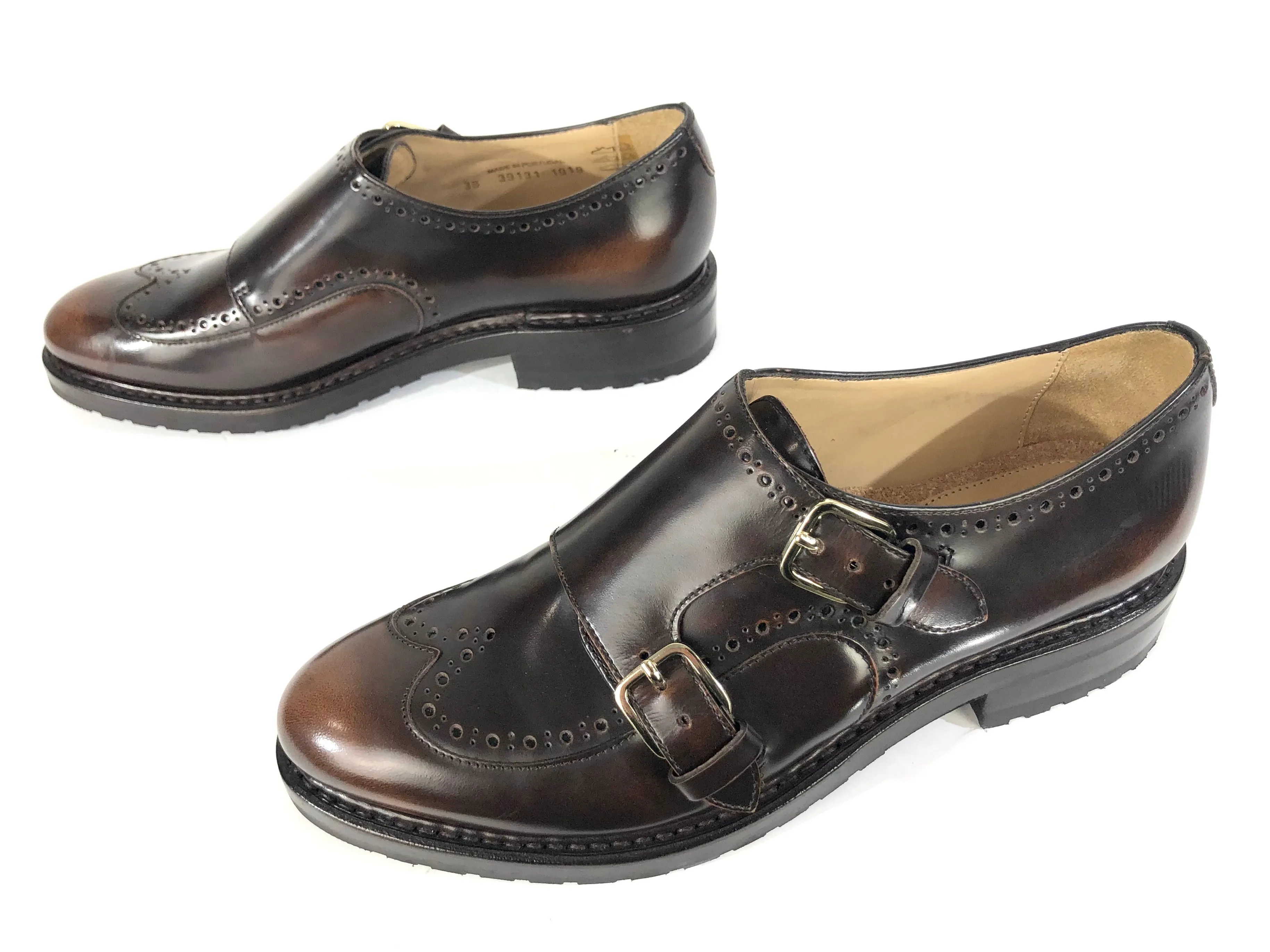 Leather Platform Oxfords | US 8 - EU 38