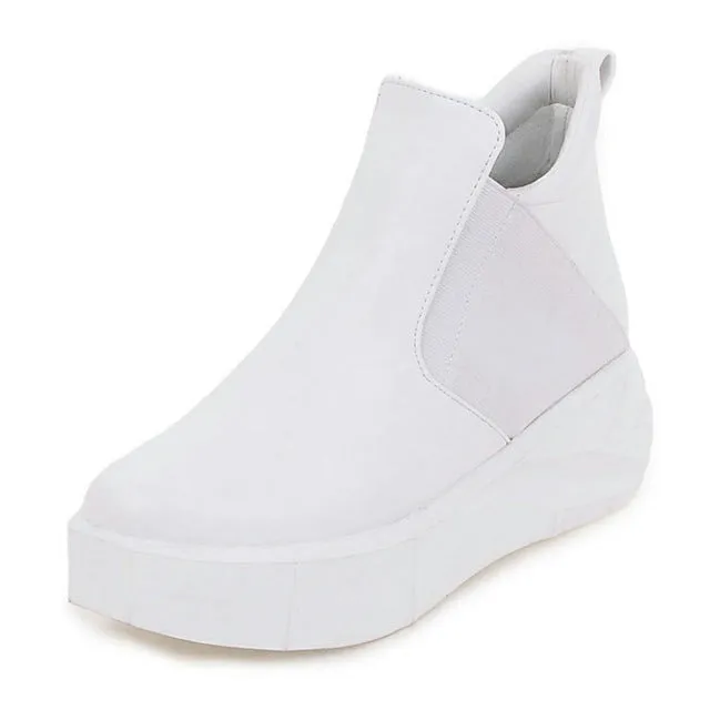 leisure Boots Woman slip on casual sneaker