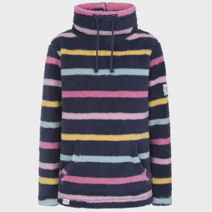 LJ30S - Striped Roll Neck Snug - Twilight