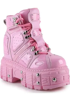 Mangosteen-05 [Pink Patent] | PLATFORM BOOTS