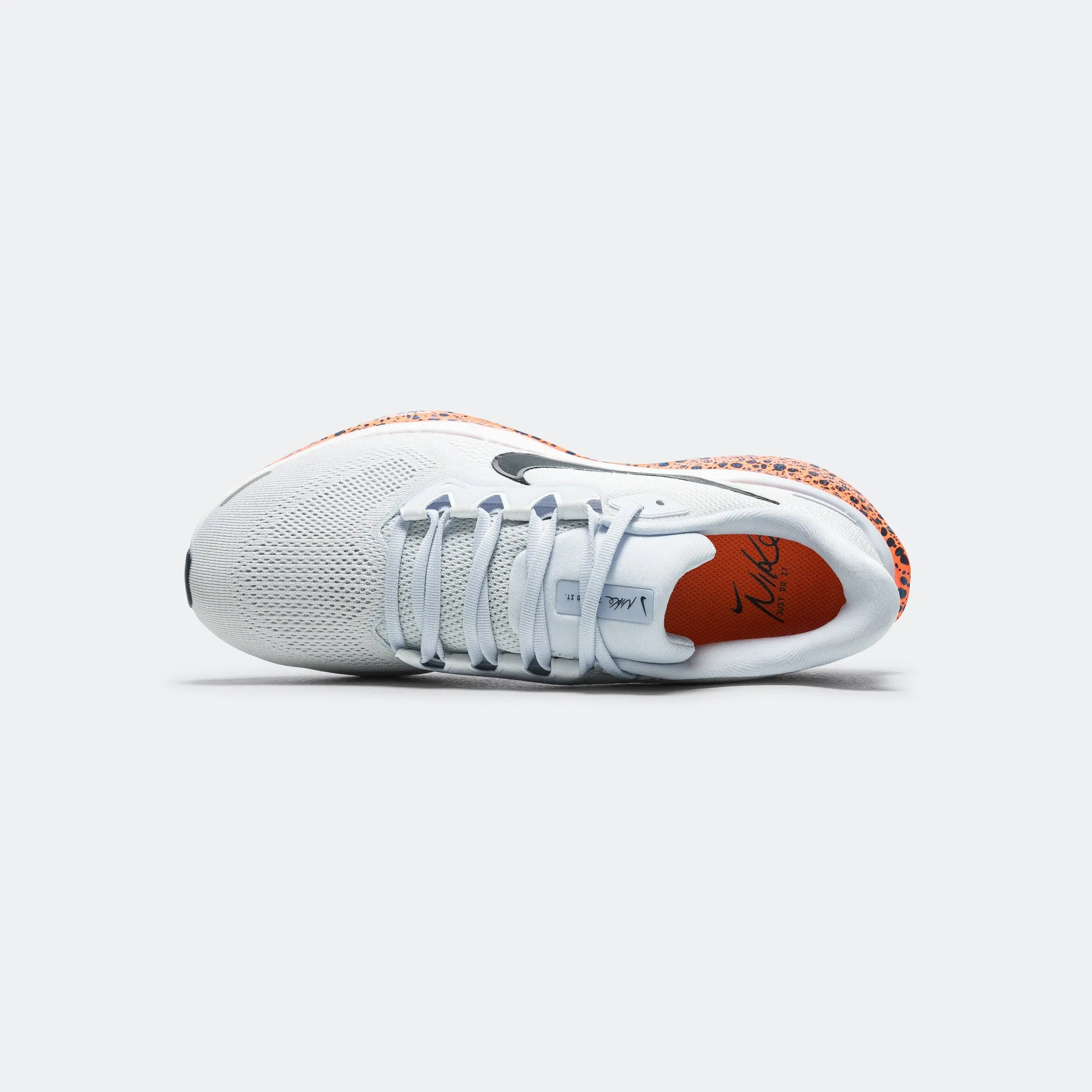 Mens Air Zoom Pegasus 41 'Olympic' - Football Grey/Electric Orange