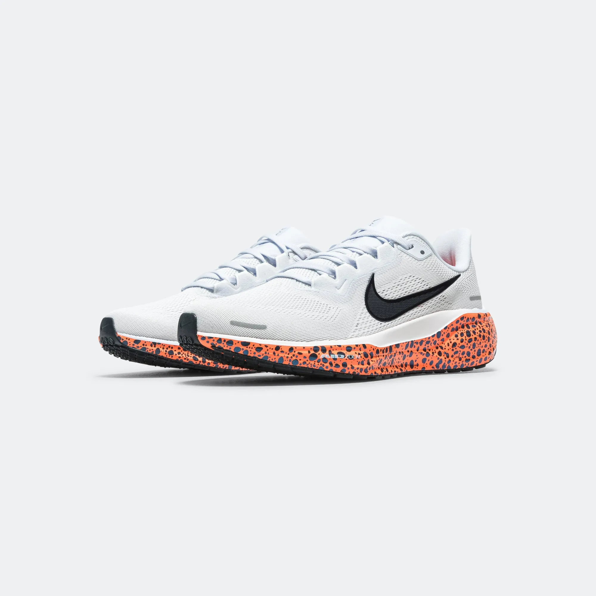 Mens Air Zoom Pegasus 41 'Olympic' - Football Grey/Electric Orange