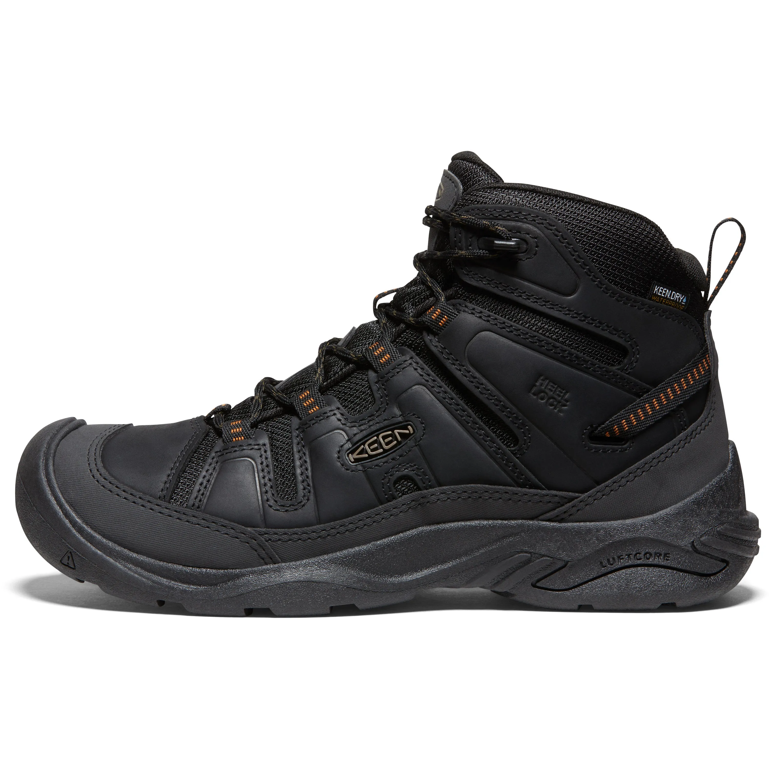 Men's Circadia Mid Waterproof Black Curry