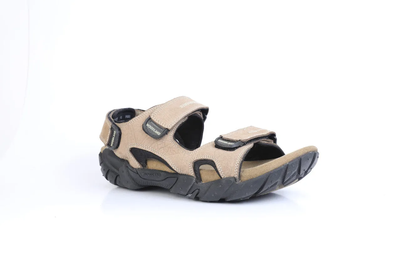 Men's Genuine Leather Summer Outdoor Adventure Sandals # 3250119