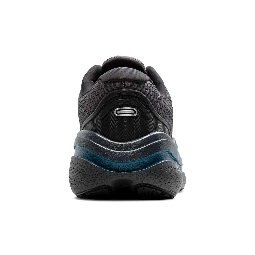 Men's Ghost Max 2 Running Shoe - Ebony/Cockatoo/Blue Sapphire - Wide (2E)