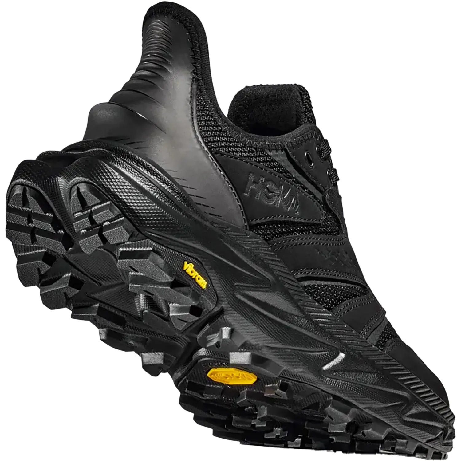 Men's Hoka Anacapa 2 Freedom Black/Black Mesh/Leather