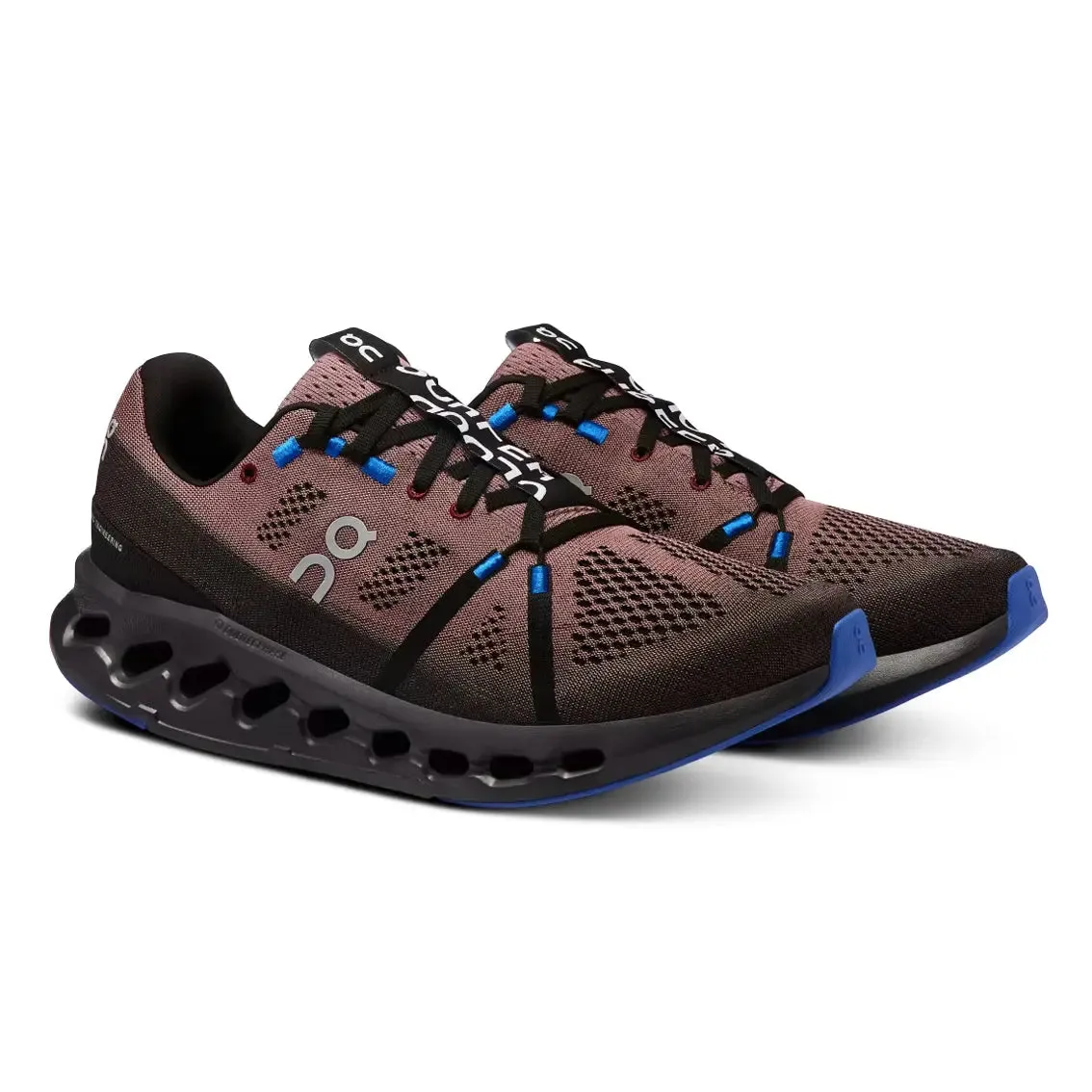 Mens On Running Cloudsurfer 7 - Black/ Cobalt