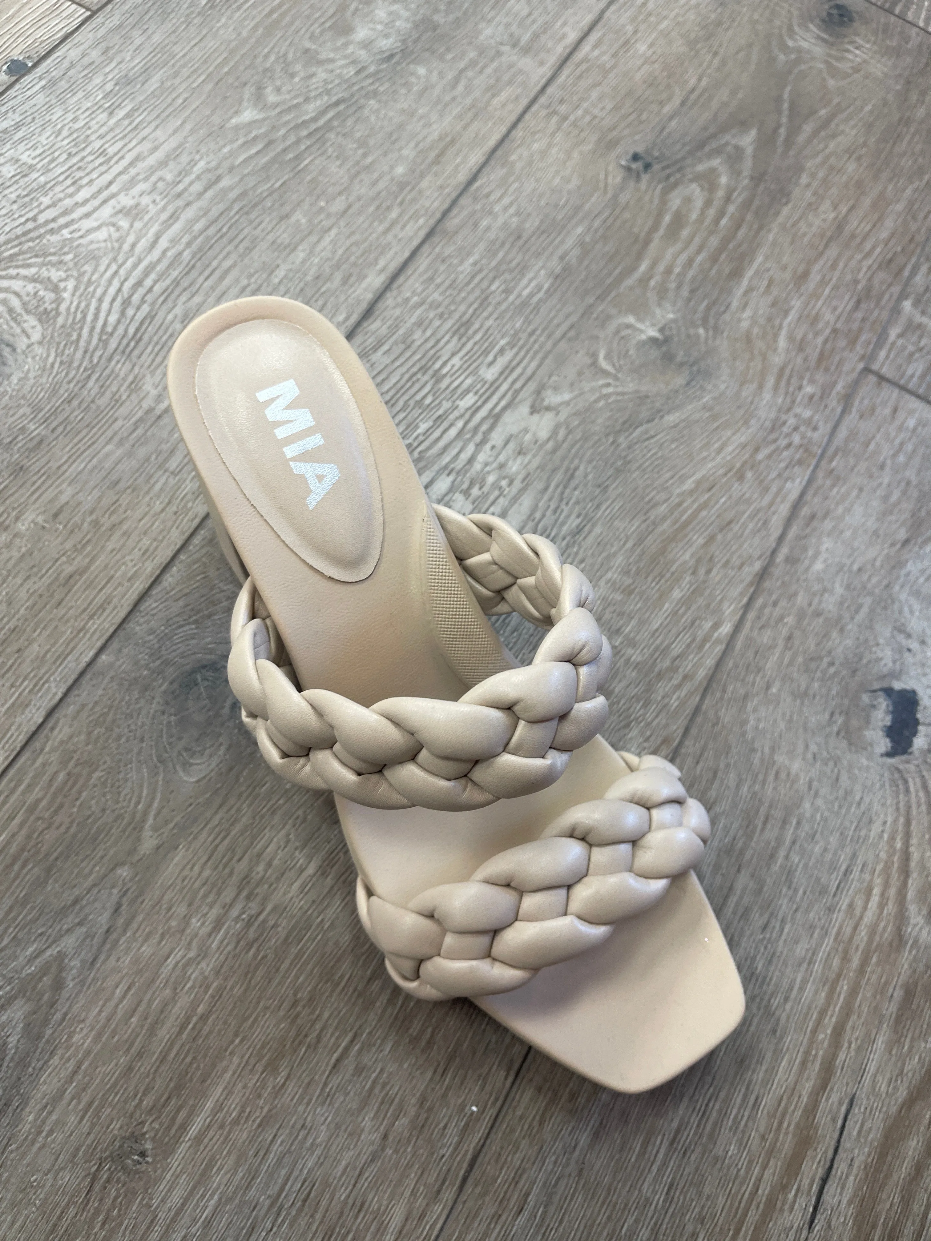 Mia Maine Braided Heels