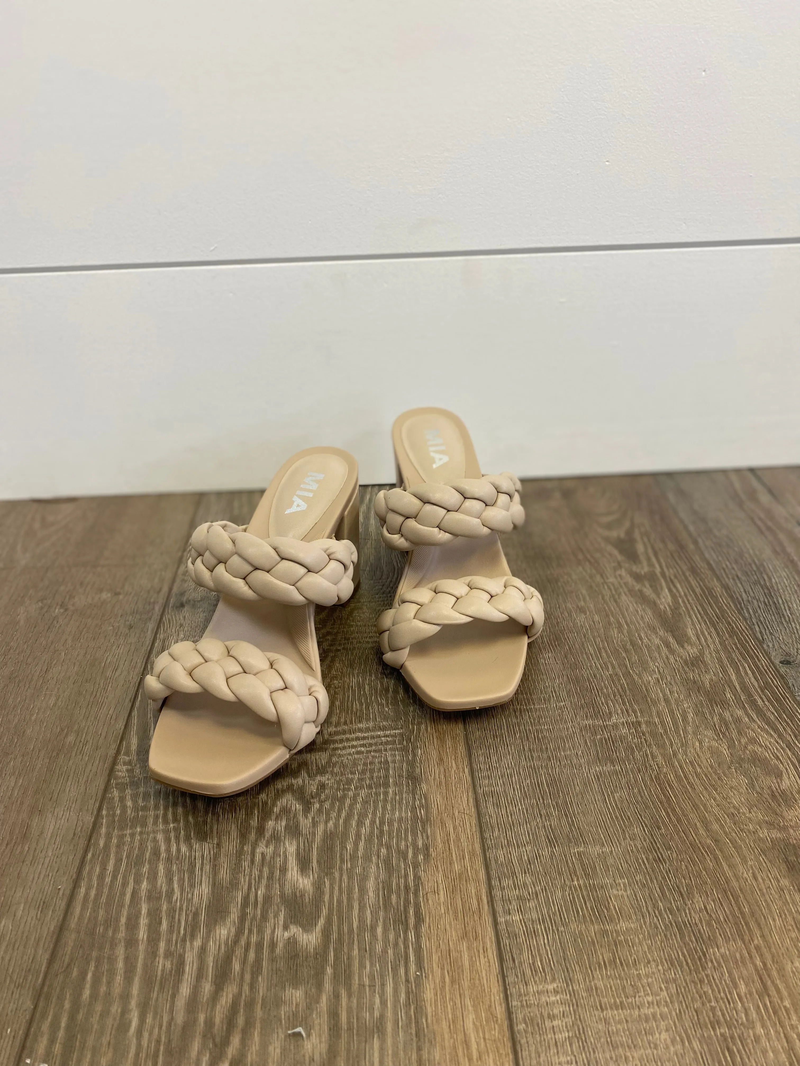 Mia Maine Braided Heels