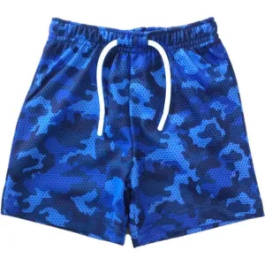 Mish Mish Mesh Blue Camo Shorts