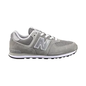 New Balance 574 Big Kids' Shoes Grey-White