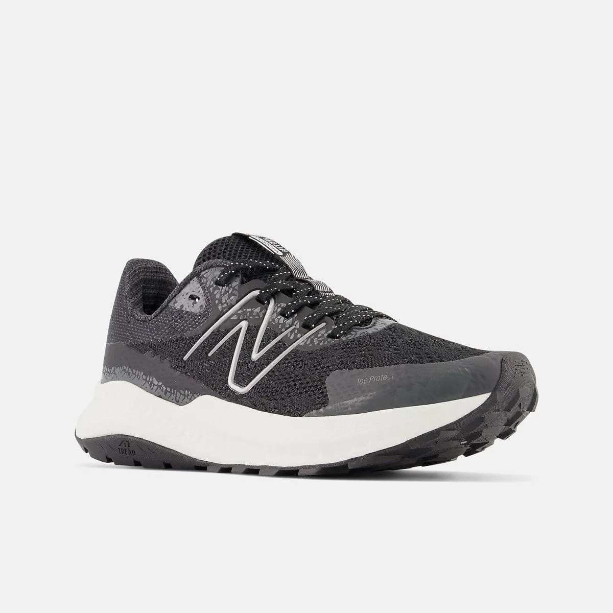 NEW BALANCE WOMEN'S DYNASOFT NITREL V5 BLACK/WHITE RUNNING SHOES