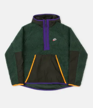 Nike Winter Half Zip Hoodie - Galactic Jade / Sequoia / Kumquat