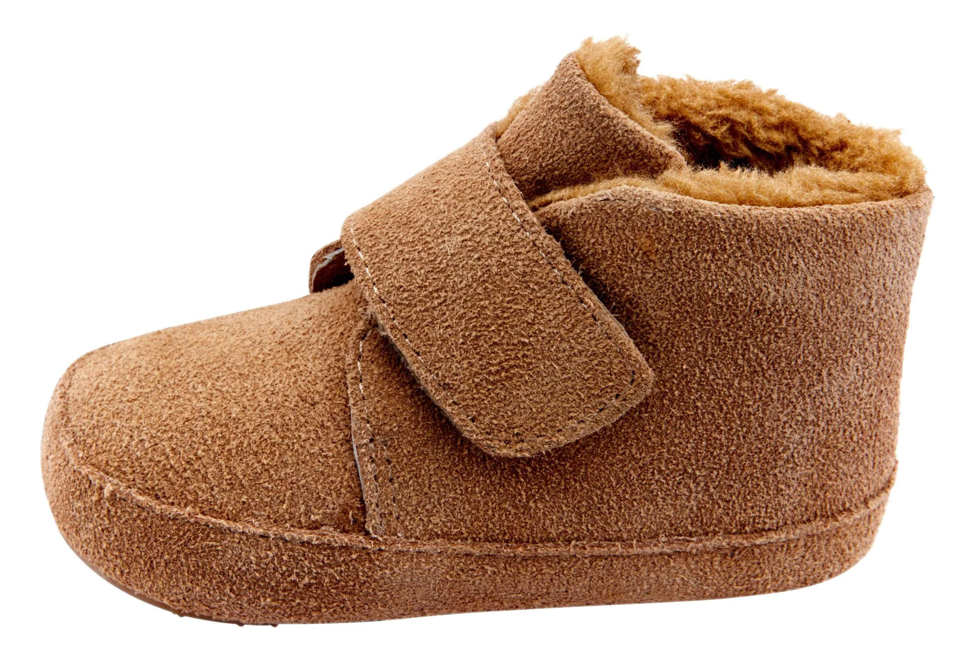 Old Soles Boy's & Girl's 0044R Shloofy Sneaker Booties - Natural Suede