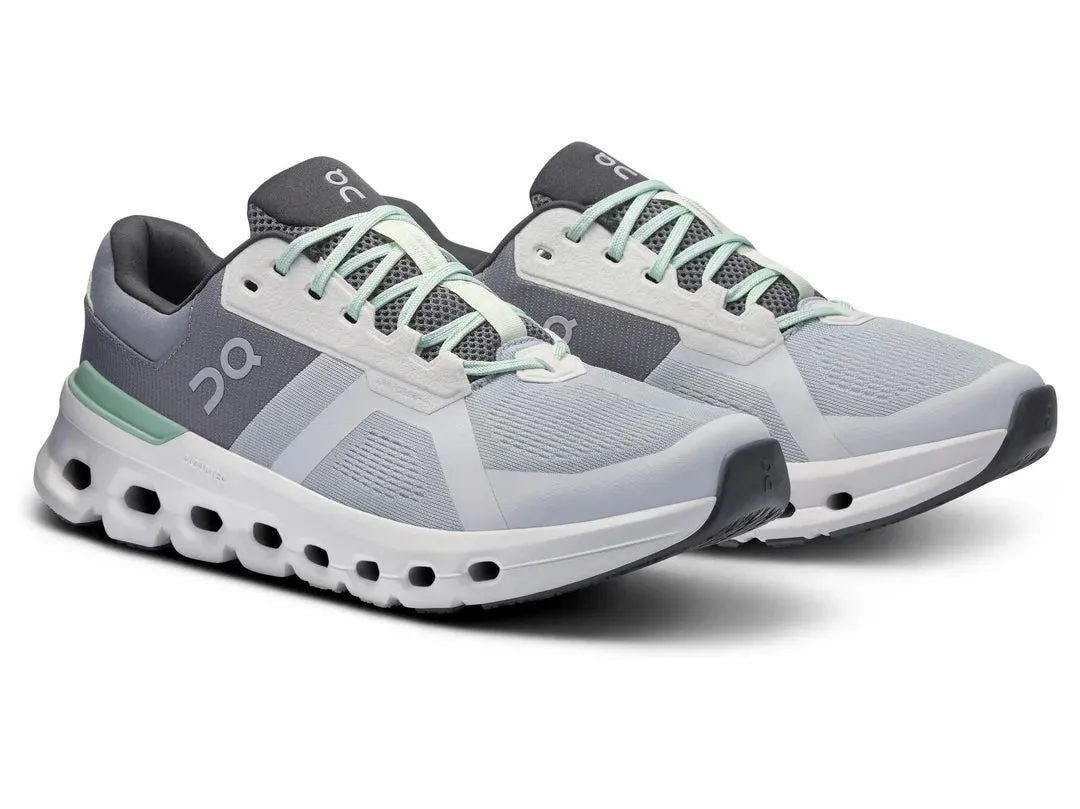 On Mens Cloudrunner 2- Glacier/Sage (3ME10322594)