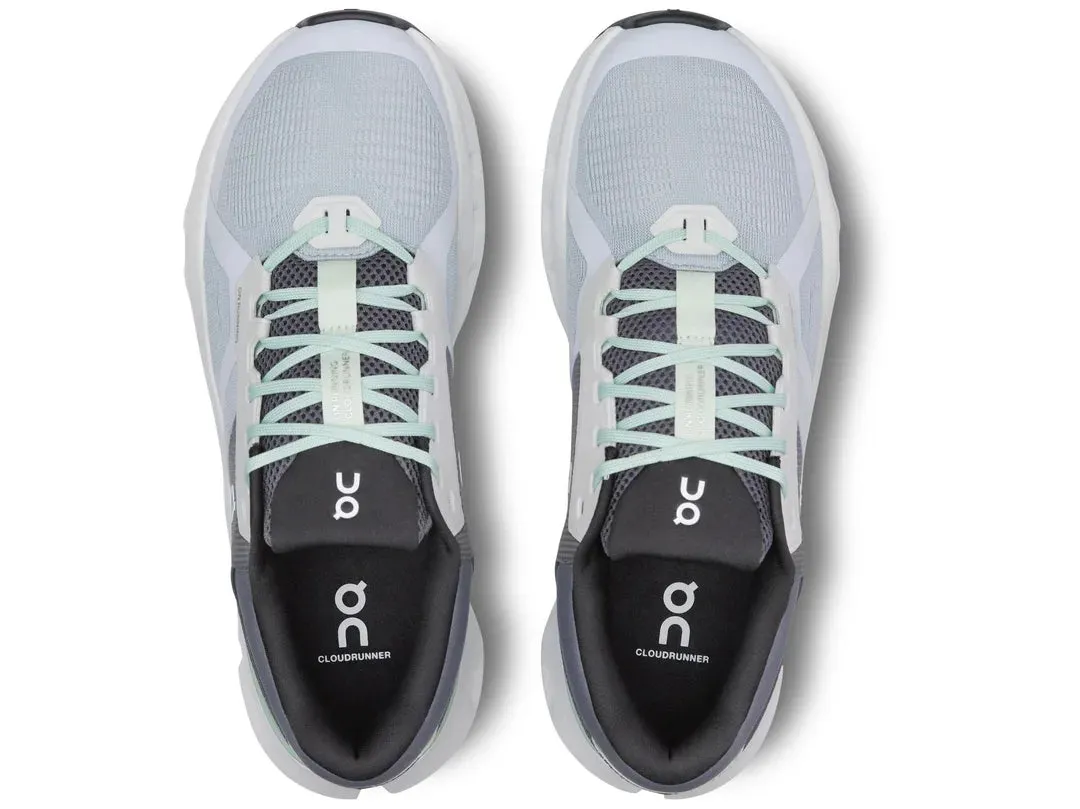 On Mens Cloudrunner 2- Glacier/Sage (3ME10322594)