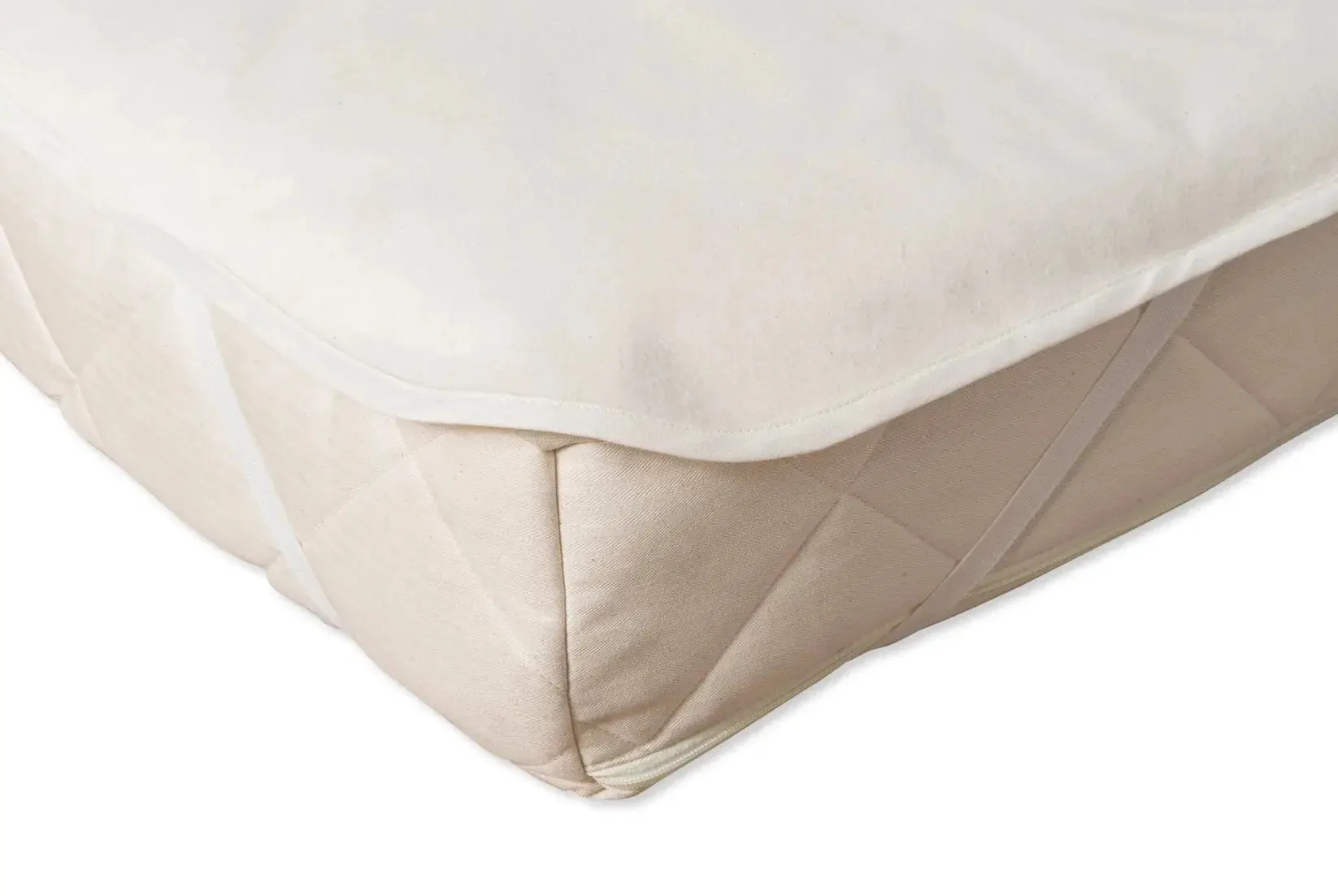 Organic waterproof mattress protector