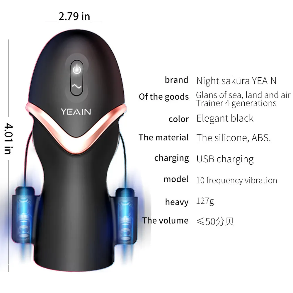 Penis Vibrator Glans Trainer Male Masturbator