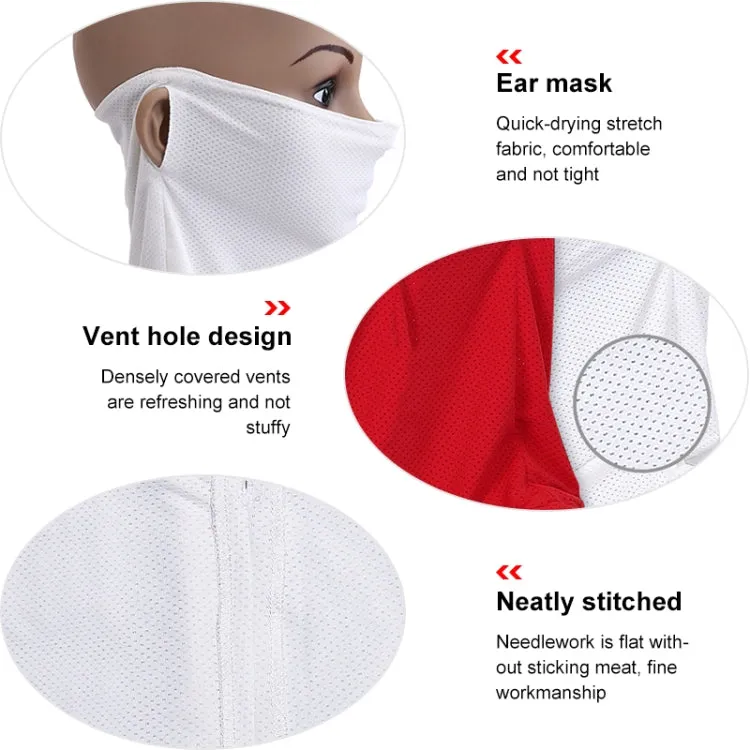 PGM Golf Men and Women Ice Silk Bib Sunscreen Mask