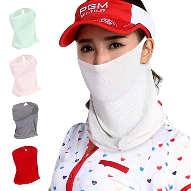 PGM Golf Men and Women Ice Silk Bib Sunscreen Mask