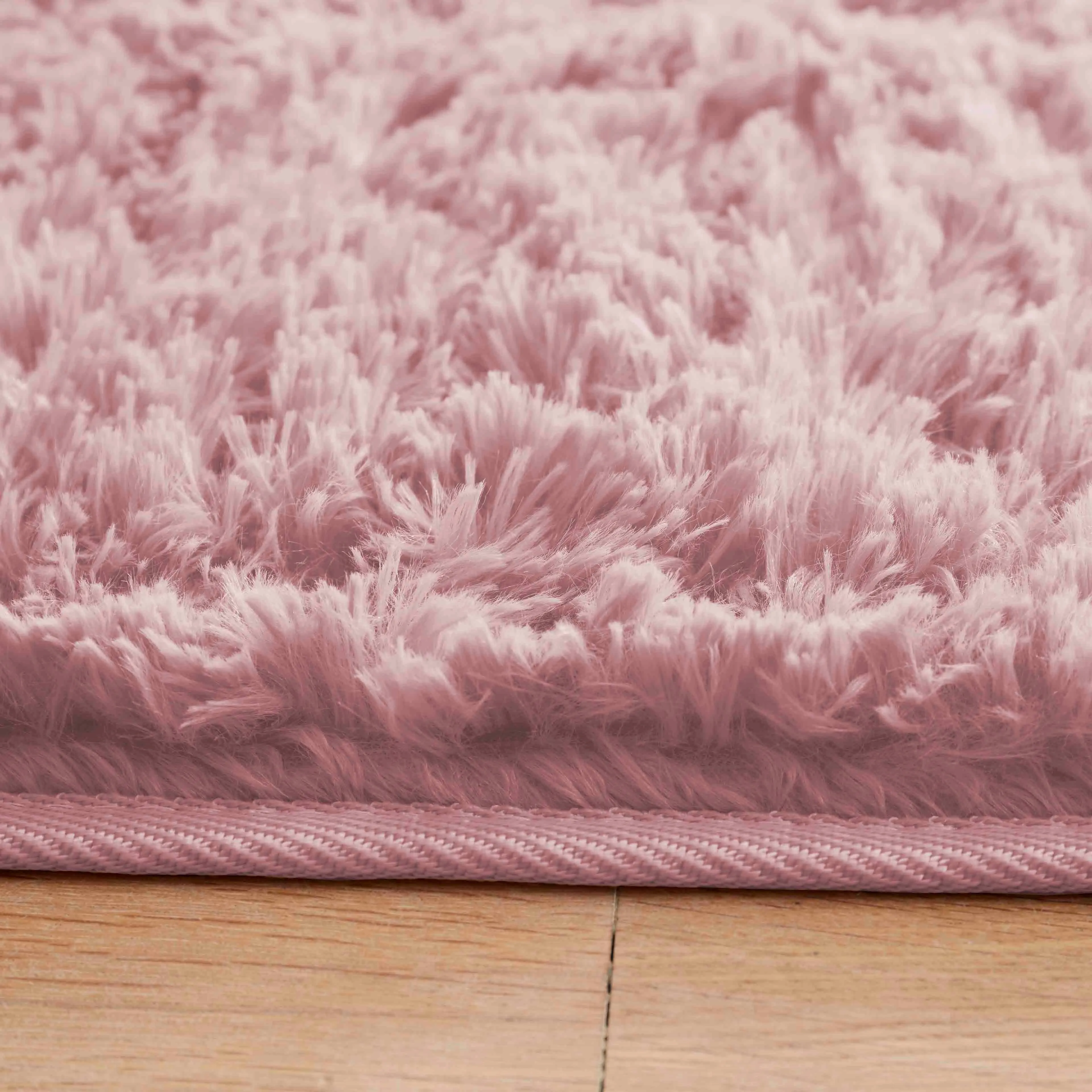 Plain Blush Pink Hug & Snug Rugs