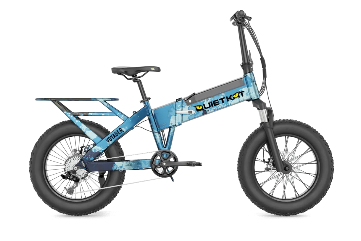 QuietKat Voyager E-Bike 750W Motor | 11.6AH/48V Battery