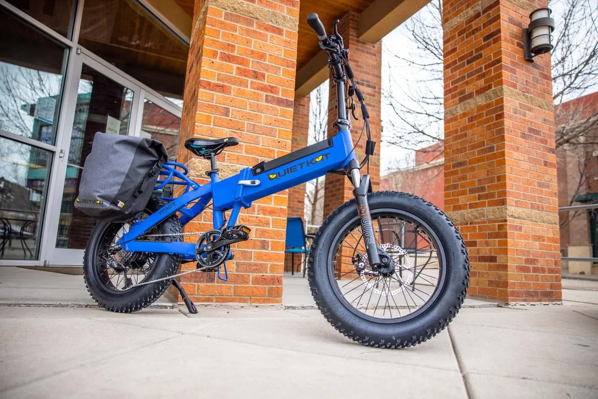 QuietKat Voyager E-Bike 750W Motor | 11.6AH/48V Battery