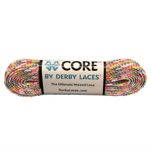 Rainbow White CORE Laces