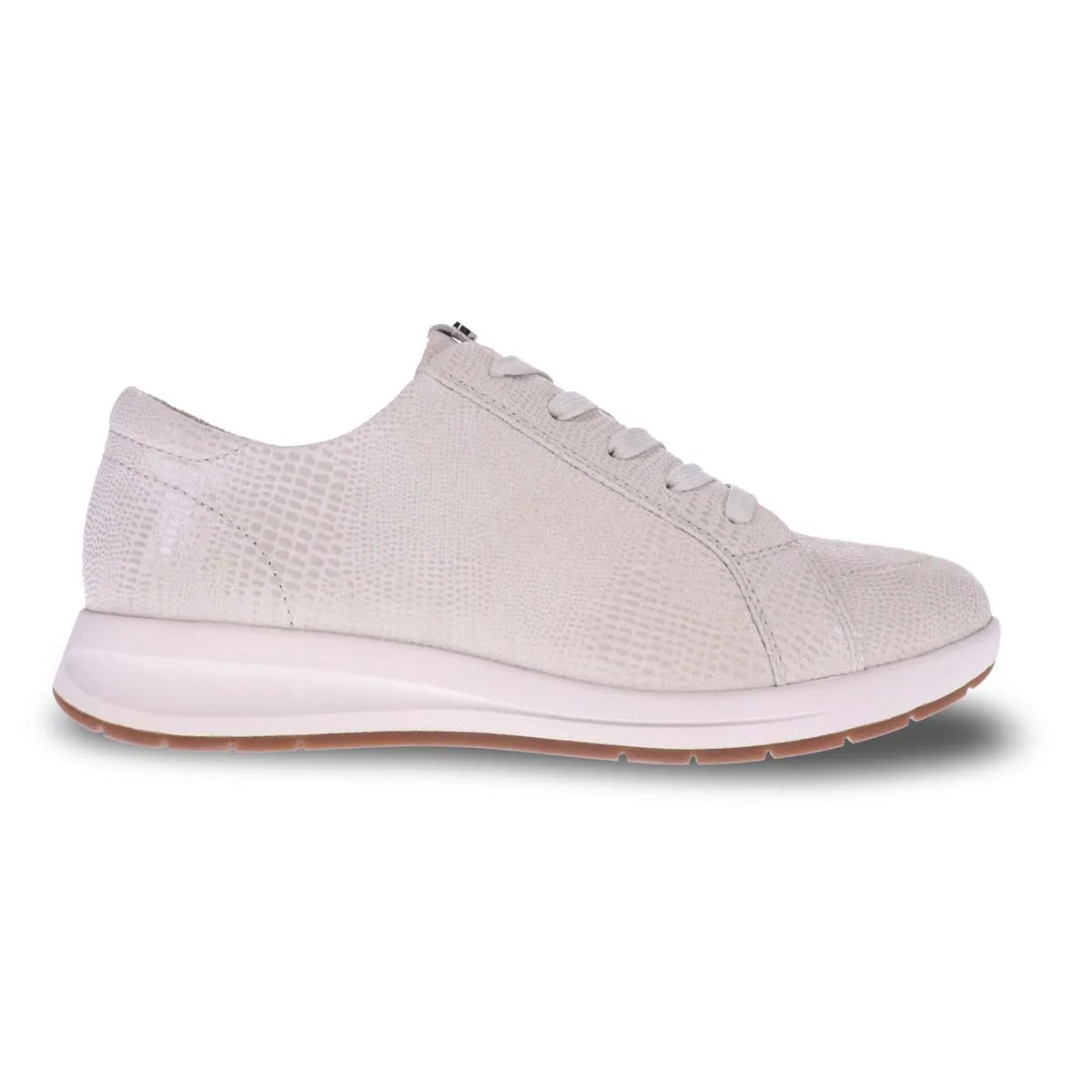 Revere Athens Women Sneakers In Oyster Lizard