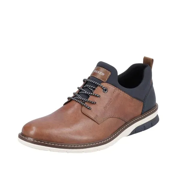 Rieker Men's Dress Sneakers- Brown